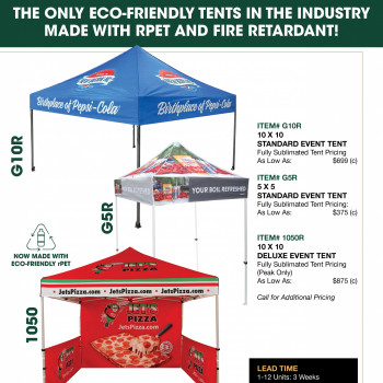 Sublimated Tents
