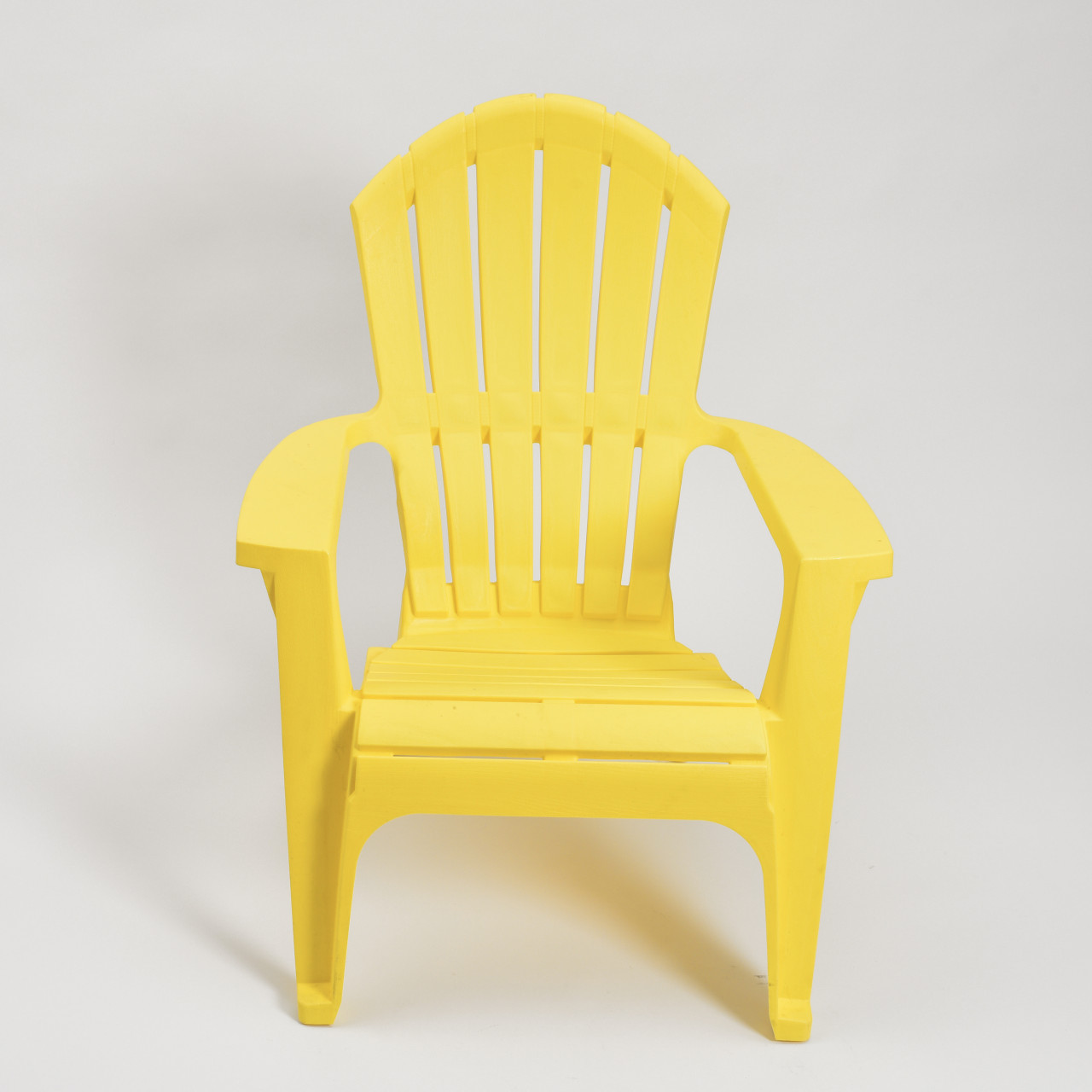 Yellow Plastic Adirondack Chair Tables / Chairs