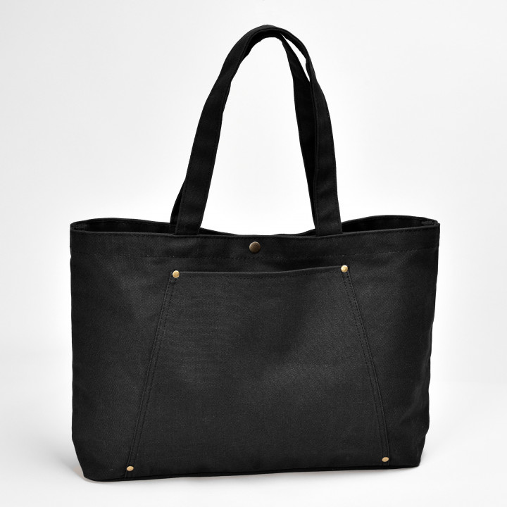Rivet Tote | Black | Satchels NY Bags | Products | A leading supplier ...