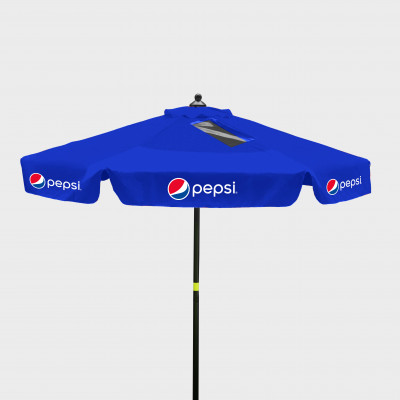 dubbellaag Justitie Editor Royal with Valance | 7' USB Solar Umbrella | RainAlertz Umbrellas |  Products | A leading supplier of promotional products to the Advertising  Specialty Industry.