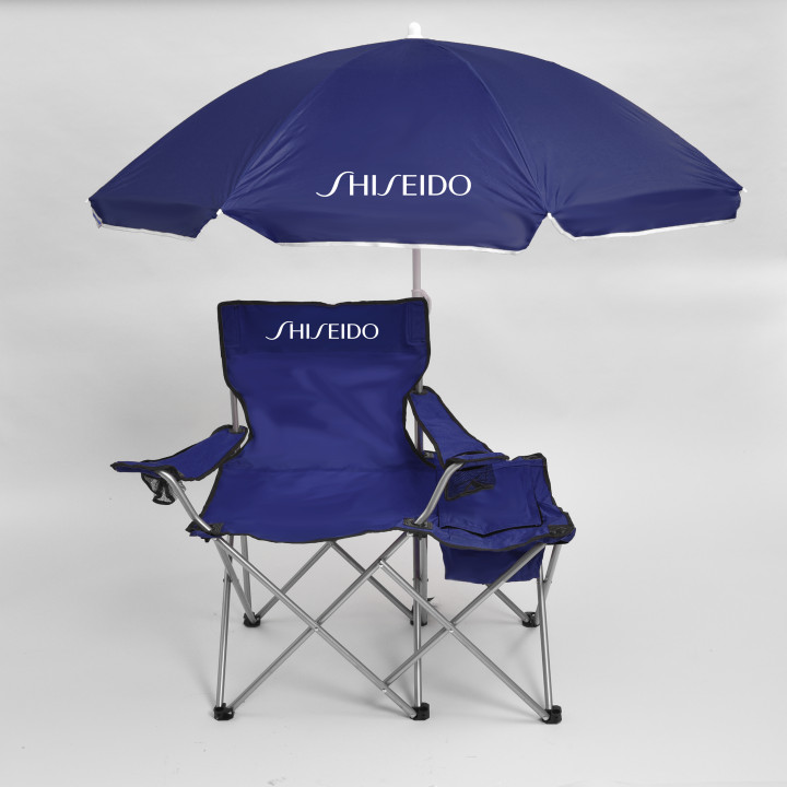 Sports chair with online umbrella