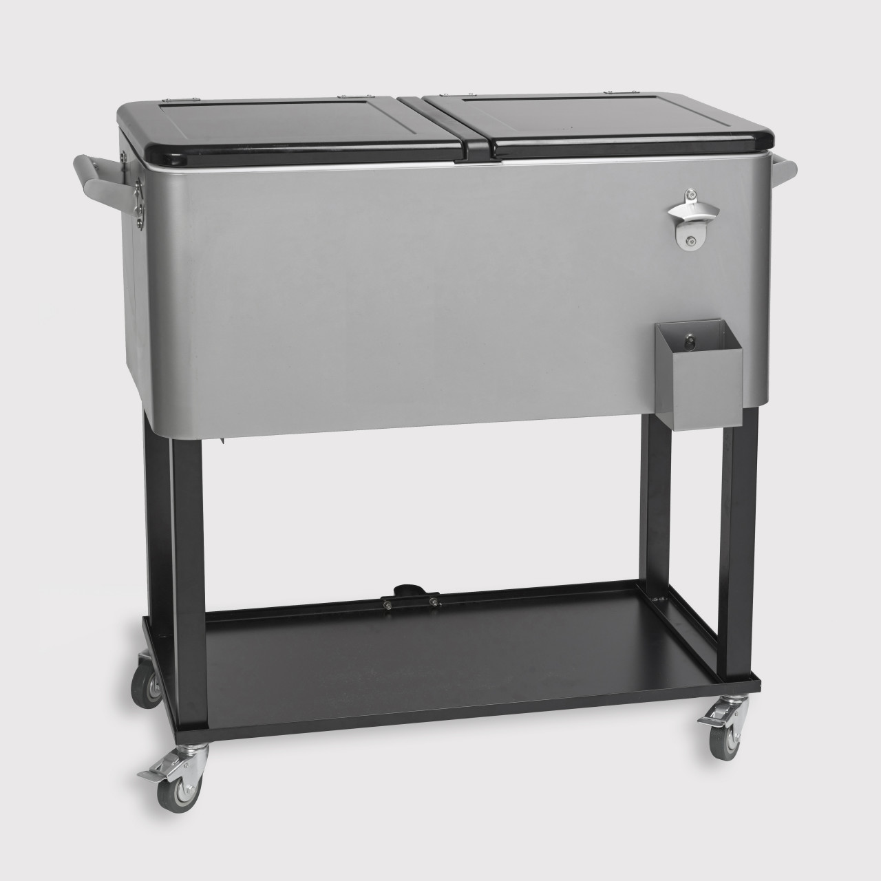 Rolling Cooler Vending Cart | Grey | Tables / Chairs / Displays ...