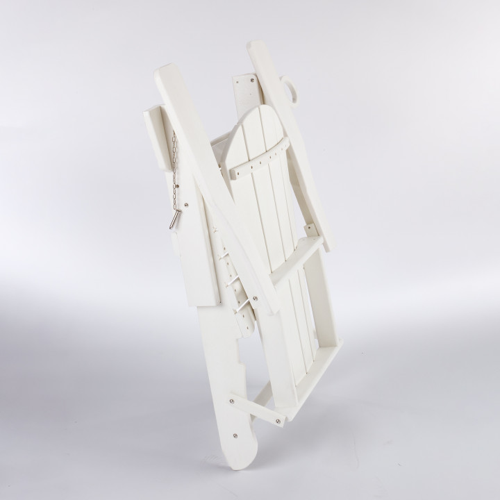 PolyResin Adirondack Chair White Tables / Chairs / Displays