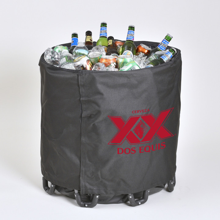 Black Portable Keg Cooler Sasquatch Coolers / Fridges Products