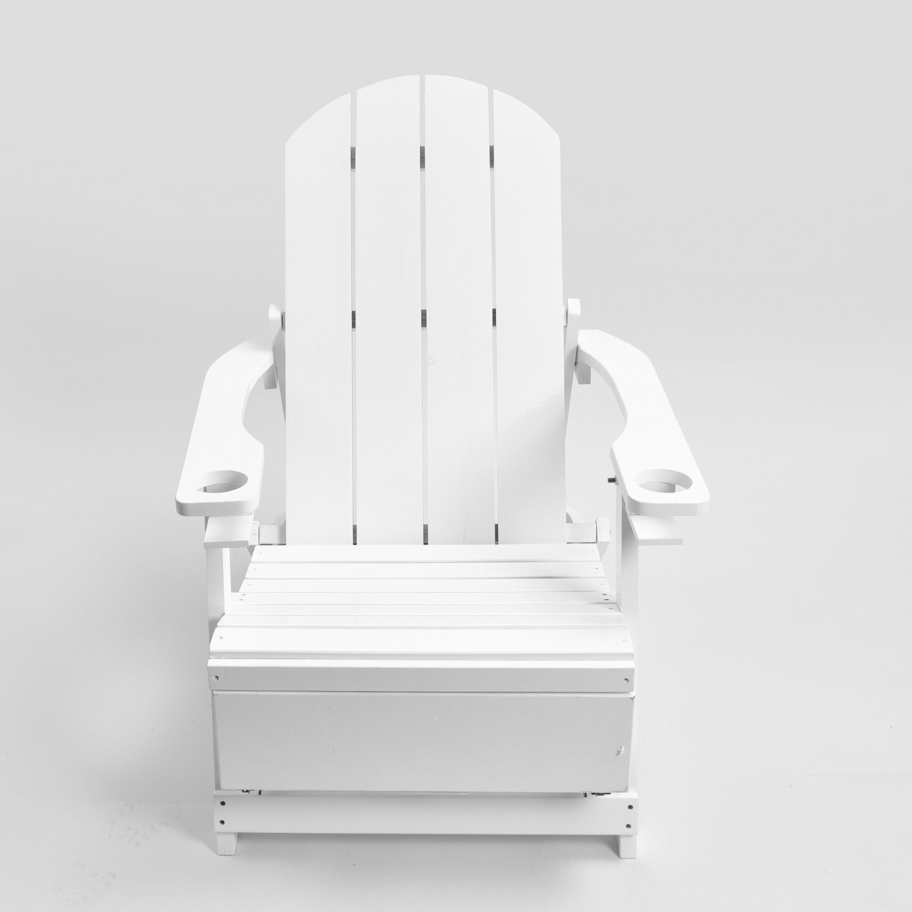 Adirondack Chair with Cooler, White, Tables / Chairs / Displays, Products