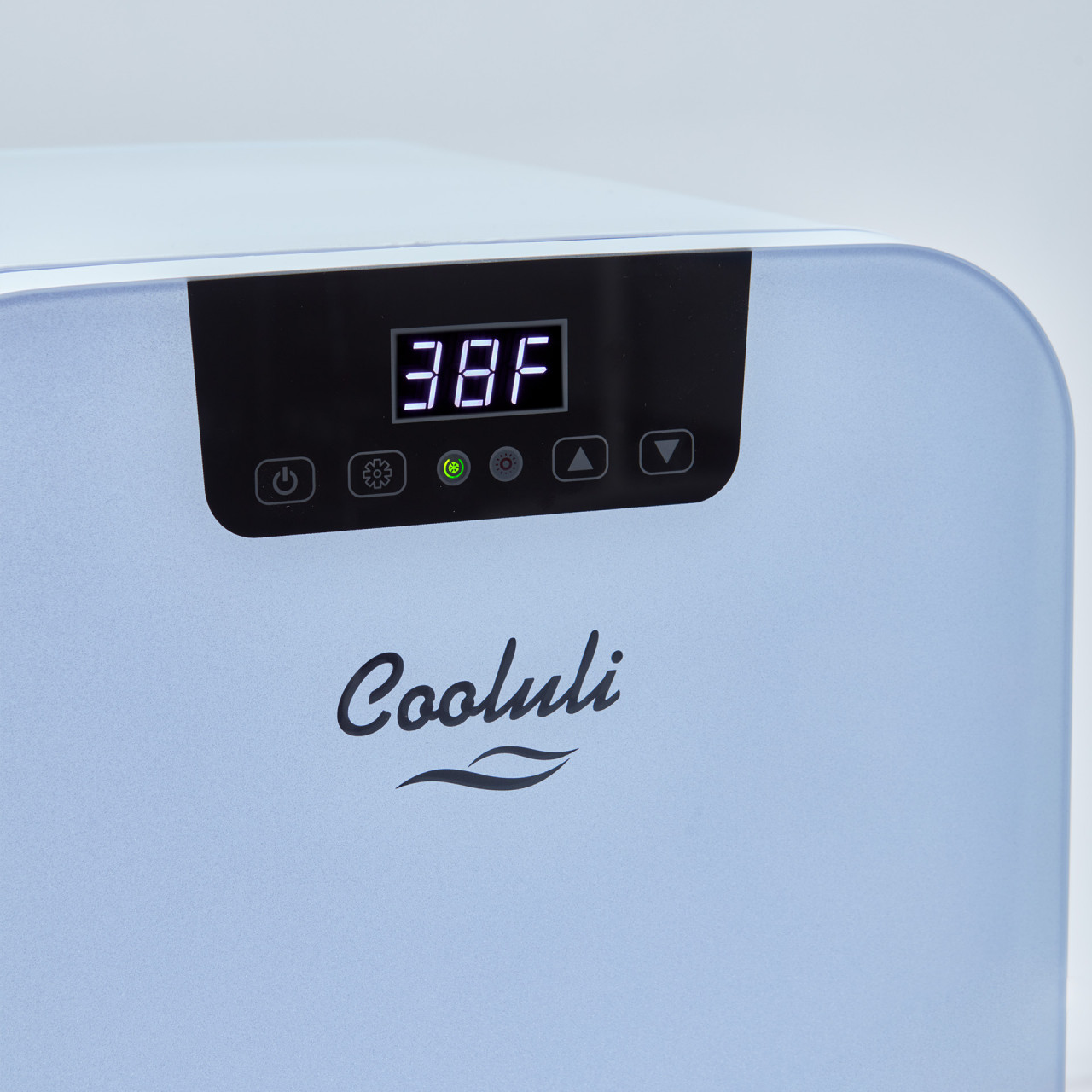 Cooluli Concord 20-Liter Compact Cooler/Warmer Mini Fridge, White 